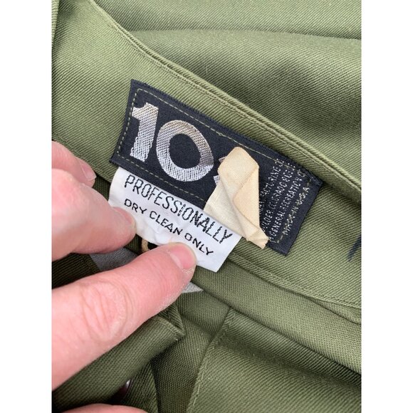 10X Shooters Jacket Size 44 Olive Green Fatigue Marksman Shooting Jacket - Picture 10 of 14